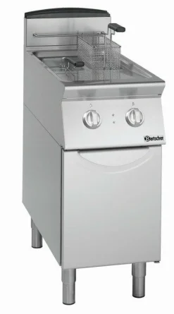 Elektro-Standfritteuse, 2 Becken à 8 Liter, B 400 x T 700mm