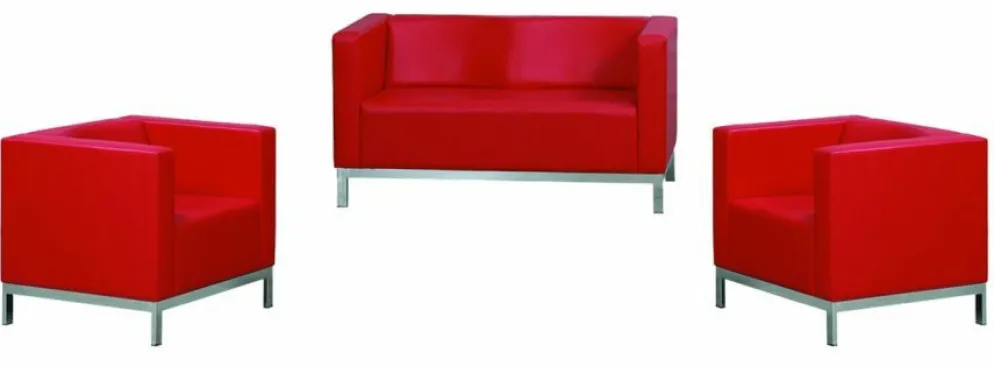 ELIPS Sofa 2 Sitzer Rot
