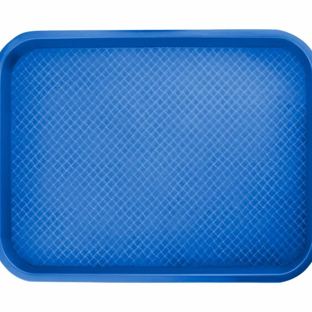 Fast Food Tablett 350x450mm, blau