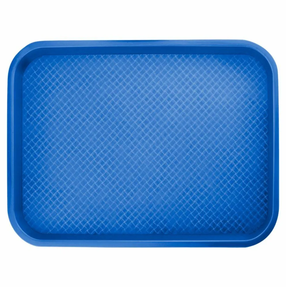 Fast Food Tablett 300x400mm, blau