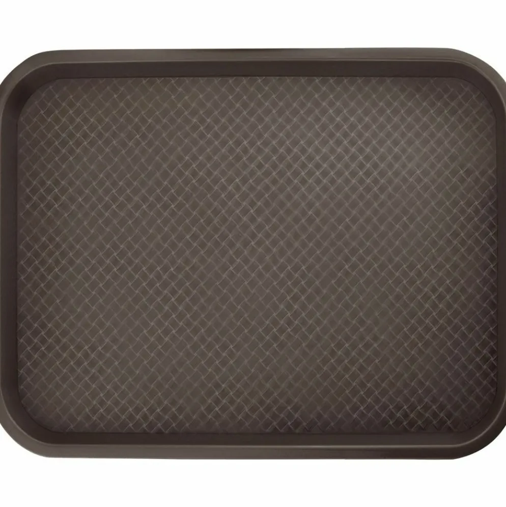 Fast Food Tablett 350x450mm, braun