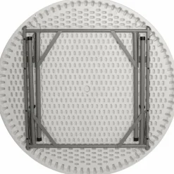 Fiesta Bankett Buffettisch rund klappbar, Ø 1150 mm, Höhe 740 mm