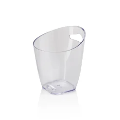 Flaschenkühler, Ø 14 cm, Höhe 16,5 cm, 1,2 Liter, transparent