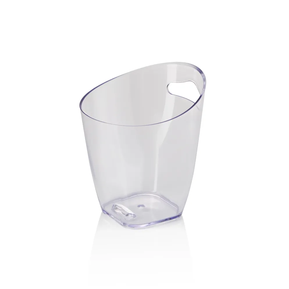 Flaschenkühler, Ø 14 cm, Höhe 16,5 cm, 1,2 Liter, transparent