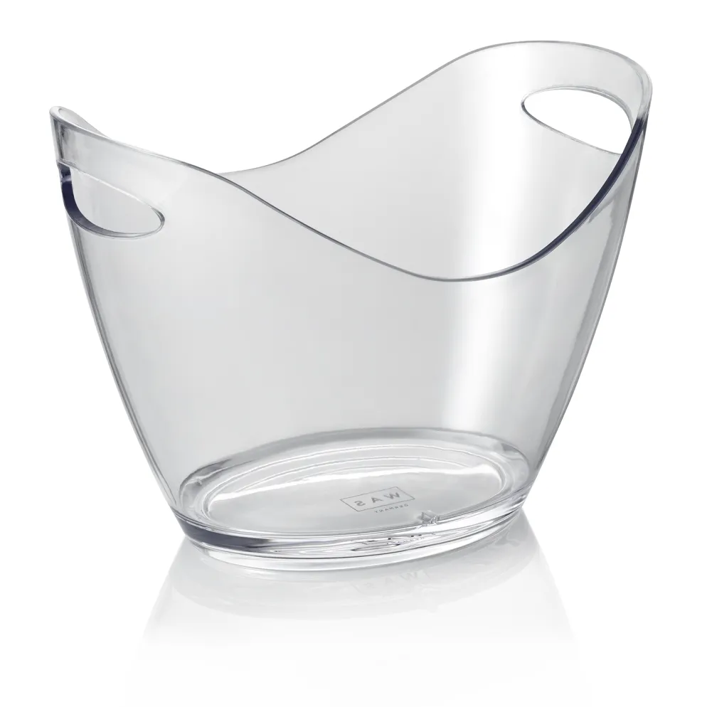 Flaschenkühler, 27 x 20,5 x 19,5 cm, 3 Liter, transparent, Kunststoff