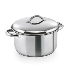Fleischtopf mit Deckel COOKWARE 19, Ø 24 cm, 6 Liter, Chromnickelstahl