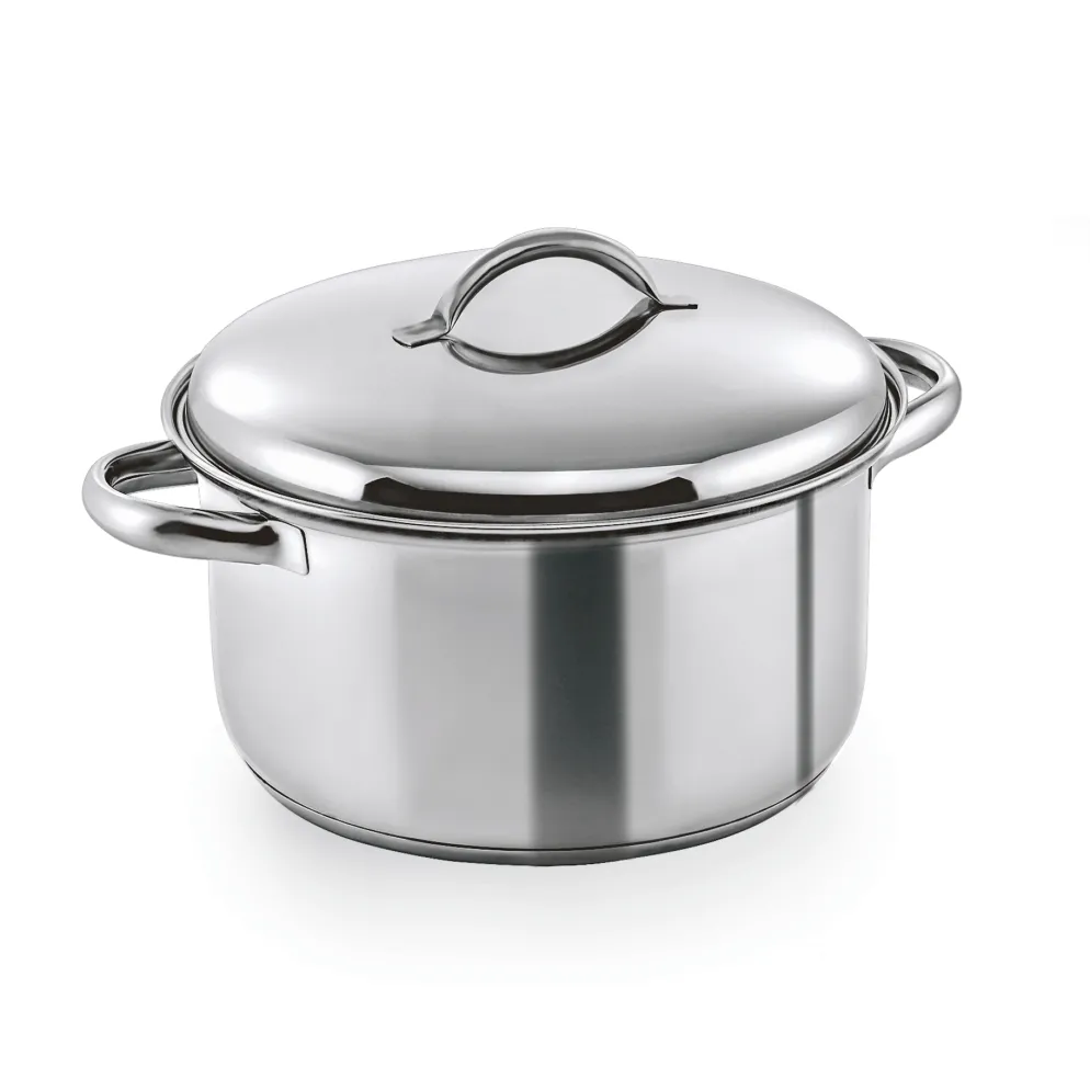Fleischtopf mit Deckel COOKWARE 19, Ø 16 cm, 1,8 Liter, Chromnickelstahl