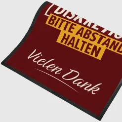 Fussmatte DIS10 für Diskretion mit Logo, 80x120cm