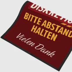 Fussmatte DIS20 für Diskretion mit Logo, 80x120cm