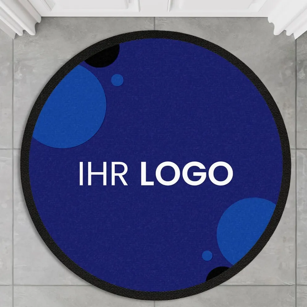 Fussmatte FML300 mit Logo, rund Ø 100cm