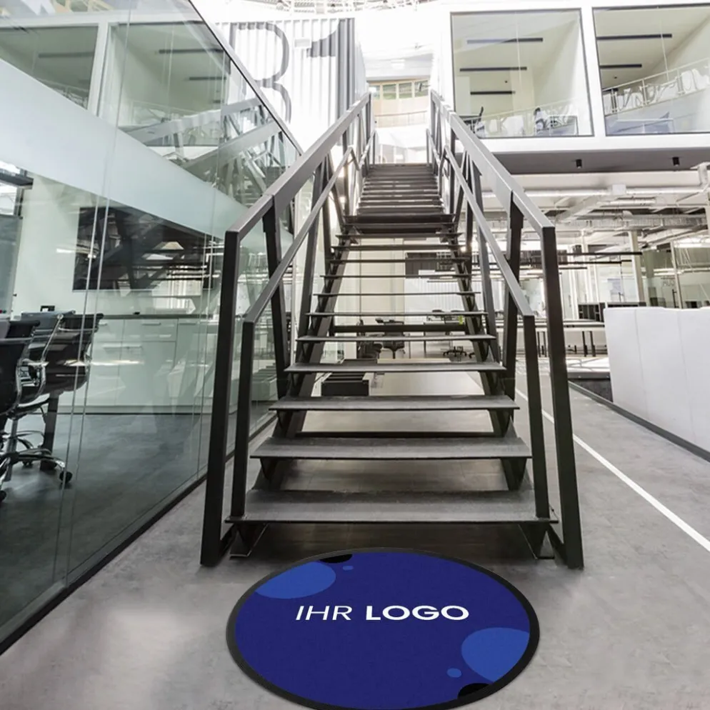 Fussmatte FML300 mit Logo, rund Ø 100cm