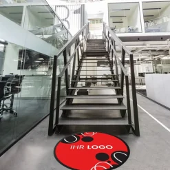 Fussmatte FML150 mit Logo, rund Ø 100cm