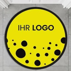 Fussmatte FML100 mit Logo, rund Ø 100cm