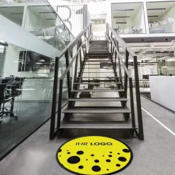 Fussmatte FML100 mit Logo, rund Ø 100cm