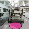 Fussmatte FML450 mit Logo, rund Ø 100cm