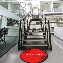 Fussmatte FML400 mit Logo, rund Ø 100cm