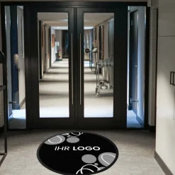 Fussmatte FML200 mit Logo, rund Ø 100cm