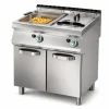 Gas-Doppelfritteuse FE-780/17G mit Unterschrank 2x 17 Liter, 28 kW