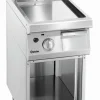 Gas-Griddleplatte mit Stahlplatte glatt, offener Unterbau, B 400 x T 700mm