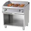 Gas-Grillplatte FTH-C-780G mit Unterbau, glatt, verchromt, 14 kW