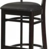 Gastro Barhocker Caya Sitz in schwarz