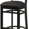 Gastro Barhocker Elan Sitz in schwarz
