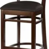 Gastro Barhocker Emiliy Sitz in schwarz