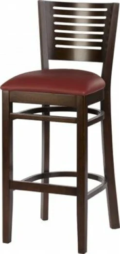 Gastro Barhocker Emiliy Sitz in rot