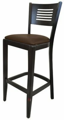 Gastro Barhocker Niko S15 braun