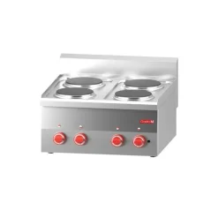 Gastro M Elektroherd, 4 Platten, 600x600x280 mm, 6 kW, 400V
