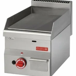 Gastro M Gas Grillplate glatt 300x600x280mm, 5,2kW