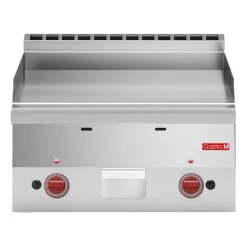 Gastro M Gas Grillplate glatt 600x600x280mm, 10,4kW