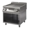 Gastro M Gas Grillplatte 2/3 glatt, 1/3 gerillt, 800x700x850mm, 12kW