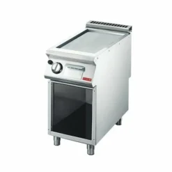 Gastro M Gas Grillplatte glatt, 400x700x850mm, 12kW