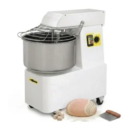 Gastro M Teigknetmaschine 35kg, 41L, Timer, Räder
