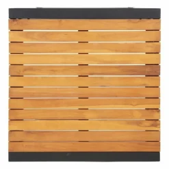 Gastronomie Bartisch Holli Stahl- und Akazienholz, 60x60 cm