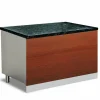Gastronomie Kassentisch Pro mit Holzfront, 600x880x850 mm