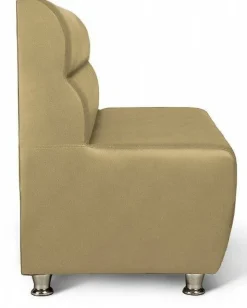 Gastronomie Sitzbank Cafe1 beige, Länge 100 cm, Höhe 90 cm