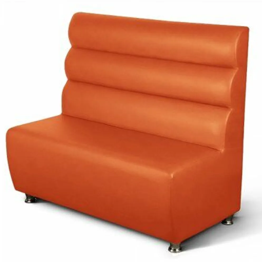 Gastronomie Sitzbank GALA orange, 120 cm