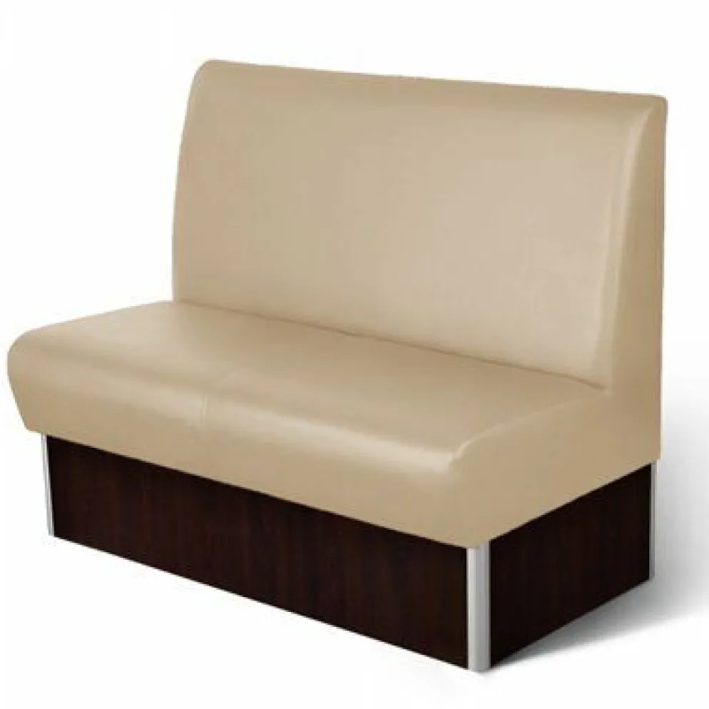 Gastronomie Sitzbank Woody beige, Länge 120 cm