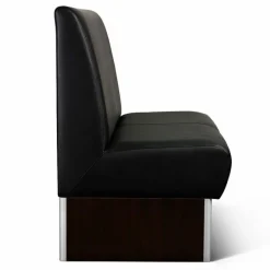 Gastronomie Sitzbank Woody schwarz, Länge 120 cm