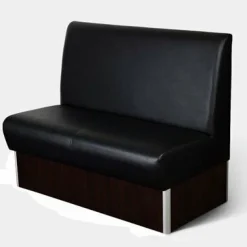 Gastronomie Sitzbank Woody schwarz, Länge 120 cm
