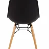 Gastronomie Spindelbeiniger Polypropylen Stuhl Tuni grau, 46x54x83cm