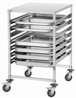 Gastronormwagen AGN700-2/1 ,655x740x1010 mm