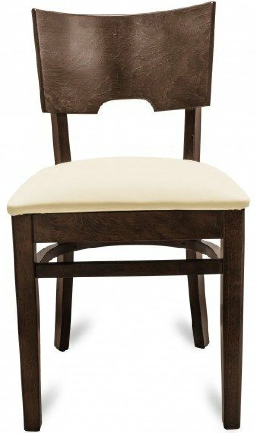 Gastro Restaurantstuhl Caya Sitz in beige