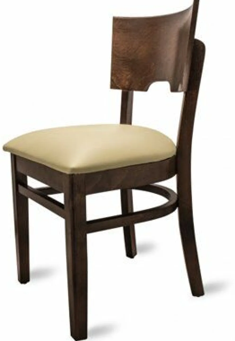 Gastro Restaurantstuhl Caya Sitz in beige