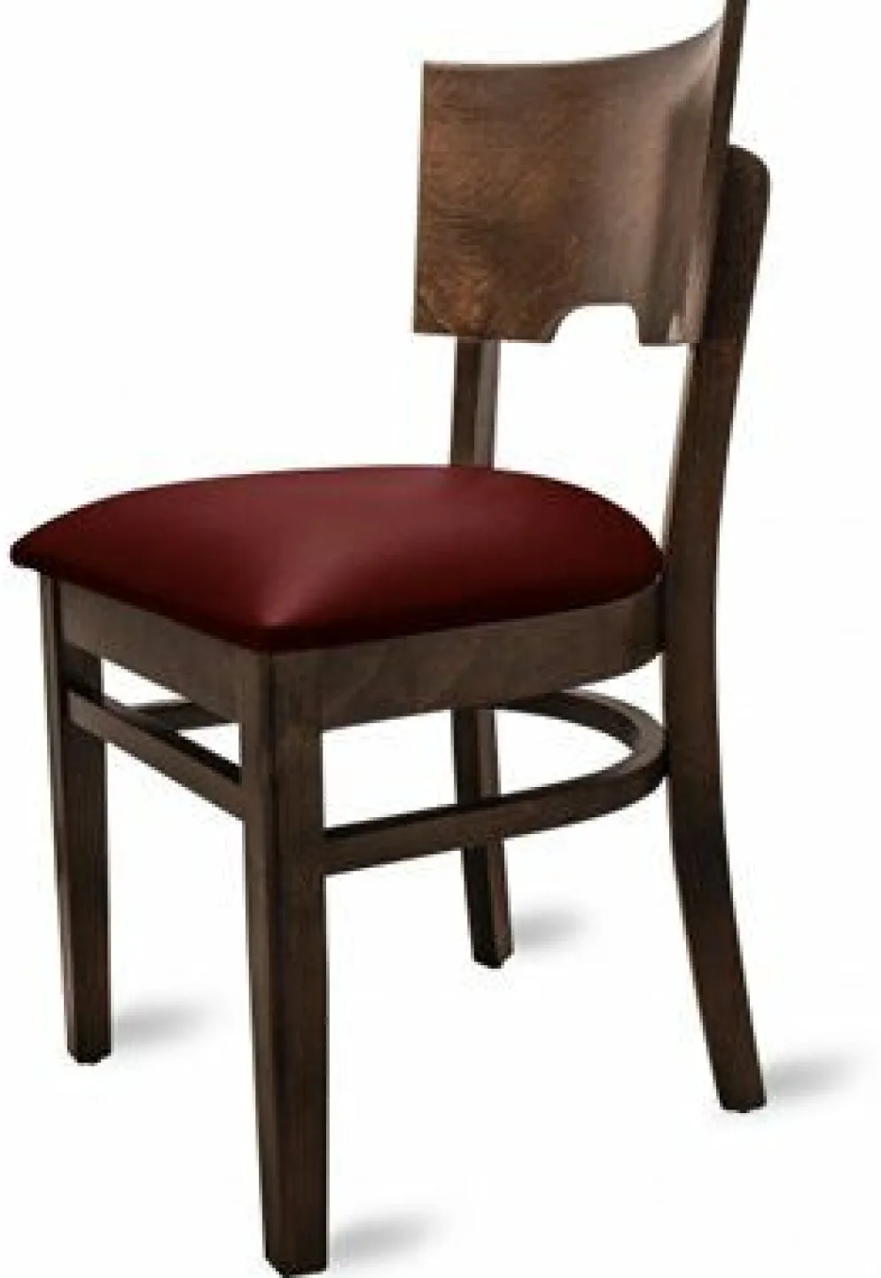Gastro Restaurantstuhl Caya Sitz in bordeaux
