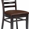 Gastro Restaurantstuhl David 300 braun S23