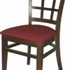 Gastro Restaurantstuhl Diana S10A bordeaux