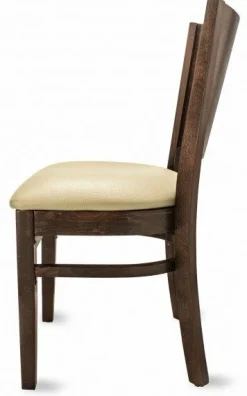 Gastro Restaurantstuhl Elan Sitz in beige